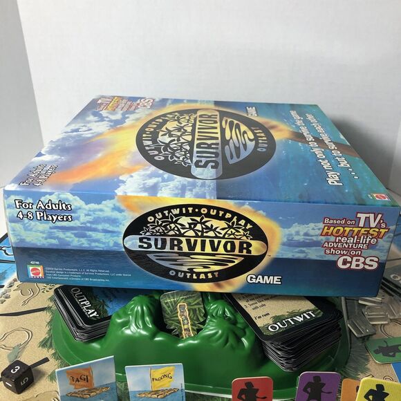 Mattel Survivor Board Game 2000 42745 No Pen No Instructions - Picture 8 of 13